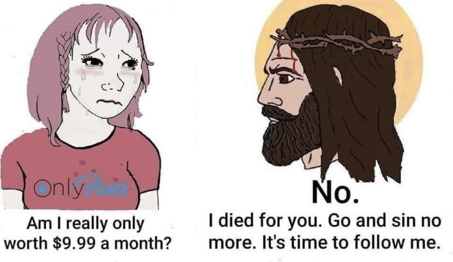 Only Jesus fans.jpg